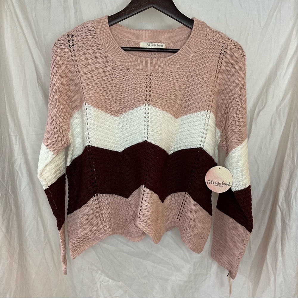 Women’s Full Circle Trend Knit Sweater